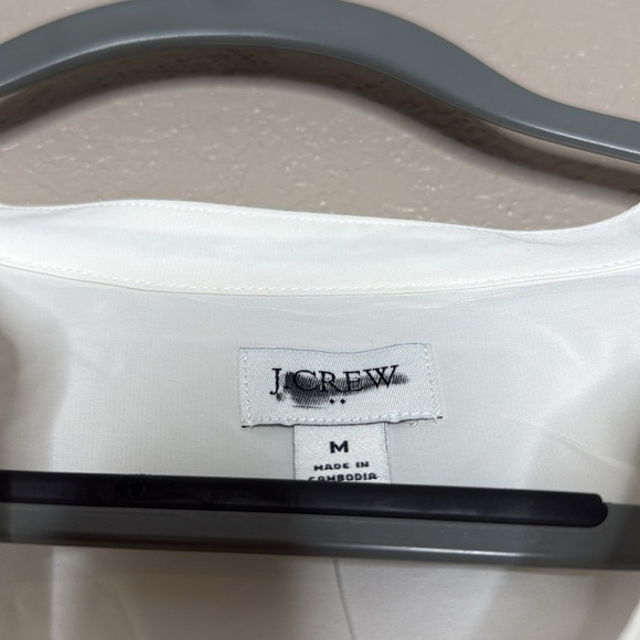 J. Crew Factory Popover Placket Blouse - Picture 5 of 11